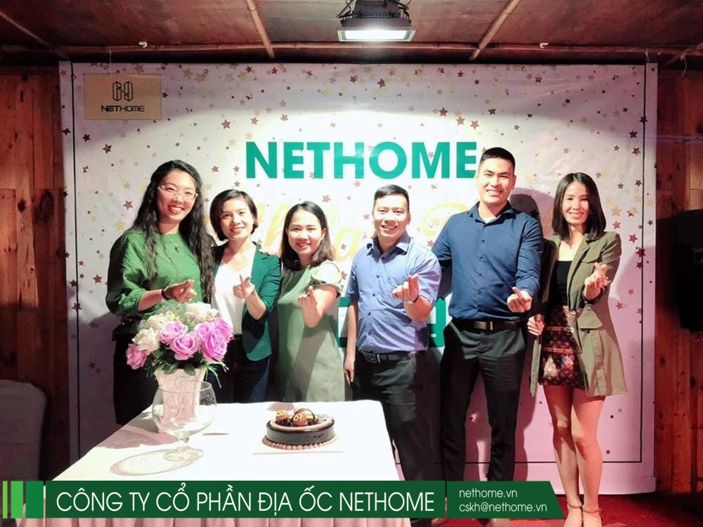 Chúc mừng sinh nhật công ty Nethome