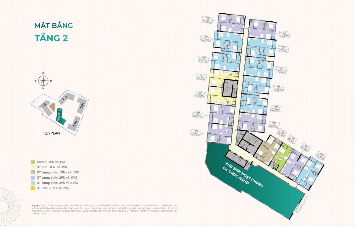 mặt bằng thiết kế căn hộ Destino Centro