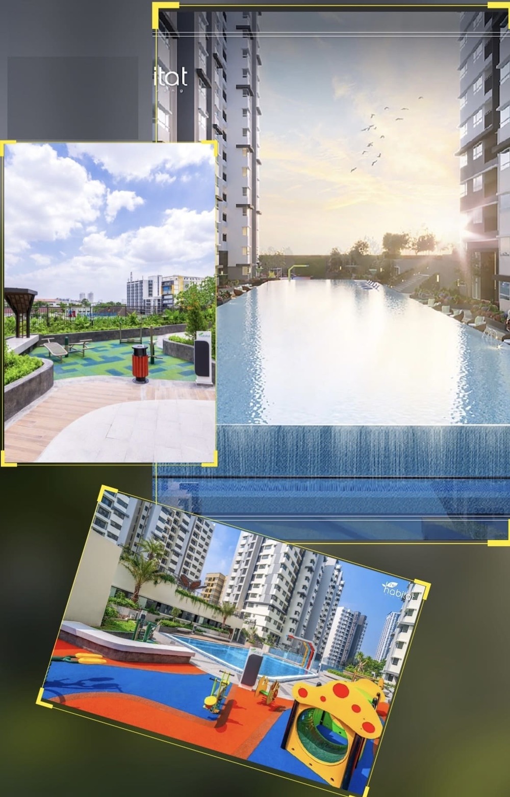 tiện ích căn hộ the habitat vsip bình dương